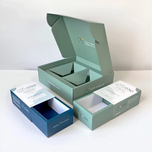 Boîtes auto-élevables en papier écologique rondes avec poignée pour l'emballage de bougies et de gâteaux à prix raisonnable - Product Image 1