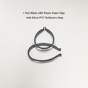Clip de <span class=keywords><strong>pantalon</strong></span> réfléchissant en plastique durable et imperméable pour vélos et sécurité en extérieur - Product Image 5
