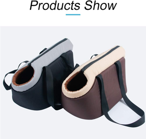 Fabricante al por mayor Pet Carrier Portable Cozy Soft Puppy Cat Dog Bags Mochila Suministros para mascotas para viajes de senderismo al aire libre - Product Image 5