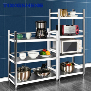 Cường độ cao thép không gỉ treo tường kệ cho thương mại nhà bếp thép chế tạo trong khách sạn và nhà hàng - Product Image 4