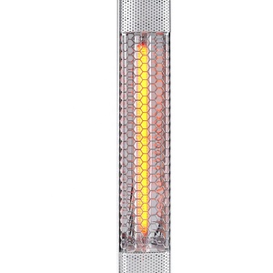 Chauffe-terrasse autonome portable infrarouge à chauffage rapide avec écran LCD, télécommande, étanche IP65, 1500W, en aluminium anodisé - Product Image 3