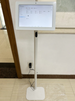 IRTECH machine tactile au sol de petite taille heureuse ou non kiosque d'enquête sur les commentaires des clients de vente de machine