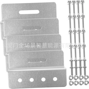 Support en Z pour panneau solaire, ensemble de 4 pièces en aluminium anodisé pour montage sur bateau ou camping-car - Product Image 3