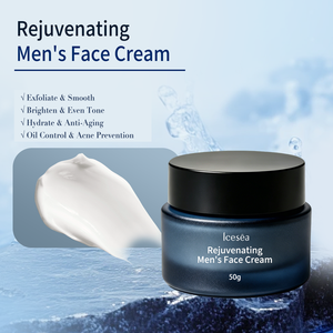 Crema Facial para Hombre de Marca Privada OEM |   6% AHA Ceramide Rejuvenecedor para Piel Envejecida |   Humectante Antiarrugas al por Mayor - Product Image 1