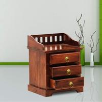 Boîte à bijoux en bois avec incrustation en laiton pour femmes, sculptée à la main, rangement polyvalent, coffre décoratif vintage, porte-bijoux, cadeau