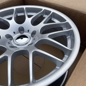 Rines de Aleación de Aluminio de 163 mm, <span class=keywords><strong>18</strong></span> Pulgadas, Plateados, 5x120, 8J 9J, Profundos, para Automóviles <span class=keywords><strong>BMW</strong></span> Serie <span class=keywords><strong>1</strong></span>, Serie 3, Serie 5, M2 - Product Image 4