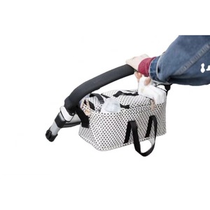 Sac de rangement portable pour couches de bébé, type caddie, pour poussette, kit de luxe assorti, fournisseur OEM d'usine BSCI, vente en gros Chine - Product Image 4