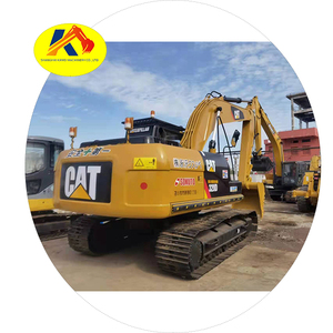 Excavadora de cadenas usada Caterpillar 320D de 20 toneladas, con pintura original, 2022, pocas horas de uso, para minería, construcción de carreteras y movimiento de tierras. - Product Image 1