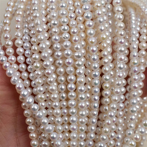 <span class=keywords><strong>6</strong></span>-<span class=keywords><strong>6</strong></span>,5 мм почти круглые полукруглые настоящие пресноводные китайские пресноводные бусины из натурального жемчуга - Product Image 4