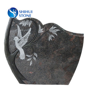 Hot Sale Granite Tree Carving Monument Headstone Designs - Product Image 3