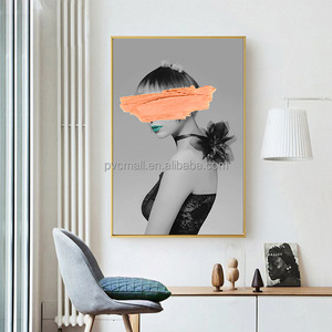 PL mur décor <span class=keywords><strong>photos</strong></span> afrique imprimé numérique beauté nu art noir femme nu peinture abstraite - Product Image 3