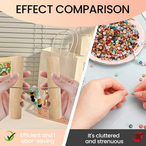 Ensemble d'outils de serrage de nœuds professionnels pour outil de fabrication de bijoux en perles et accessoires d'artisanat 2 pinces à usage quotidien - Product Image 2