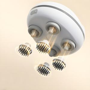 Ganzkörper-Stressabbau Kopfhaut-Massagegerät mit Drei Geschwindigkeitsstufen Einstellbar Umweltfreundliches ABS+Silikon Kopfmassagegerät - Product Image 5