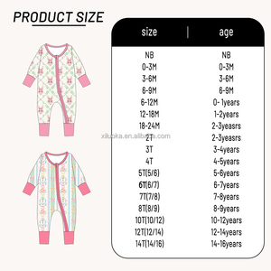 Fornitore Produttore Ingrosso <span class=keywords><strong>Abbigliamento</strong></span> Neonato Boutique Tutina Neonato in Bambù con Cerniera Stampa Personalizzata Logo Etichetta <span class=keywords><strong>Abbigliamento</strong></span> Neonato con Cerniera - Product Image 3