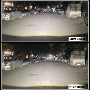 เลนส์โปรเจคเตอร์แบบ Bi-LED รุ่น LK12MAX ดีไซน์ไฟสูงแบบเสริมคู่ ขนาด 3 นิ้ว 6000k/4300k พร้อมโถสะท้อนแสงคู่ ระบบไฟส่องสว่างสำหรับรถยนต์ - Product Image 6