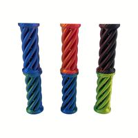 Must Have Item High-gloss Smooth Plastic Twisted Helix Geometry Fingertip Muscle Relaxer Helix Screw Fidget for Kids Teens Gift