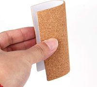 Carrés et ronds en liège autocollants en gros pour le bricolage de sous-verres et le bricolage