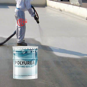 YURU Polyurea Imperméabilisation Réparation de fuite Revêtement par pulvérisation Polyurea Revêtement imperméable pour <span class=keywords><strong>terrasse</strong></span> - Product Image 1
