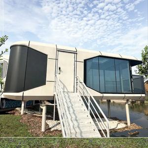 Nouvelle capsule spatiale miniature 2026, cabine capsule, <span class=keywords><strong>maison</strong></span> capsule, <span class=keywords><strong>maison</strong></span> portable, casas prefabricadas pour hôtel en plein air, terrain non utilisé - Product Image 4