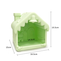 Nouveau nichoir pour perroquets écologique en plastique, nichoir suspendu pour oiseaux, nichoir pour perroquets avec perchoir, abri pour oiseaux pour perroquets