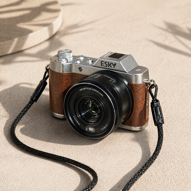 Wholesale Retro Compact Mirrorless 4K Video Optical Digital Camera for Photographer Vlogging Camera for YouTube