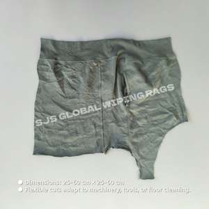 Trapos de Algodón 100% de Colores Mezclados, Trapos de Felpa, Trapos de Tela para Limpiar - Product Image 3