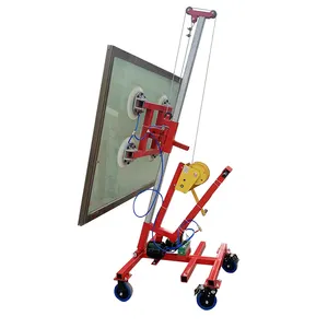 NEW Glass 4 Suction Cups Aluminium Vacuum Lifter 600kg For Marble