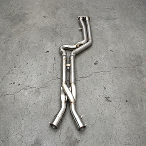 ท่อไอเสีย Boska Exhaust Z Mid Pipes สำหรับ BMW X3M/X4M F97/F98 S58 3.0T ปี 2019-2023 ระบบไอเสียสแตนเลสแบบความยาวเท่ากัน - Product Image 1