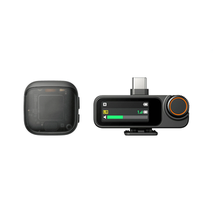 <b>Mic</b> 3 <b>Wireless</b> Lavalier <b>Mic</b> 1TX+1RX 32-Bit Float Recording 400m Transmission 28H Noise Reduction Camera Phone Vlog Live Stream - Product Image 1