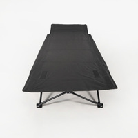 Lit de plage pliable double en alliage d'aluminium, mobilier d'extérieur traditionnel portable, tissu Oxford, entrepôt, école