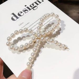 adecuado para todos los peinados puede ser como un regalo de pelo perla pips para <span class=keywords><strong>las</strong></span> mujeres y <span class=keywords><strong>las</strong></span> <span class=keywords><strong>niñas</strong></span> arco nudo de bobby pin - Product Image 5