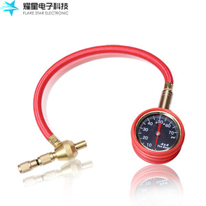 Flare Star Electronic Tire Gauge 4x4 0-70 Psi Analog Pressure Gauge For <b>Car</b> Truck Tire <b>Inflation</b> - Product Image 1