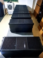 Système audio professionnel LA-2122, enceinte passive Line Array double 12 pouces, deux voies, pour église