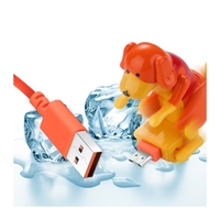 Nouveau design Câbles de charge de type C Câbles de données USB Rogue Dog, Creative 3A Câbles de données drôles à charge rapide pour téléphone portable