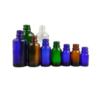 Bouteilles en verre colorées, vides, à la mode, vente en gros d'usine, 5ml,10ml,15ml,20ml,30ml,50ml,100ml,120ml
