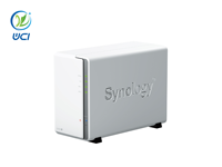 Serveur de stockage NAS Synology DS223J 4 cœurs 1,4 GHz DDR4 512 Mo, 2 baies, extension DiskStation Quad-Bay, stockage en réseau Synology