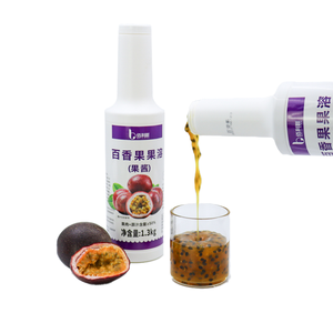 Sirop de purée de fruit de la <span class=keywords><strong>passion</strong></span> certifié Halal pour boissons au bubble tea - Saveurs authentiques - Product Image 1