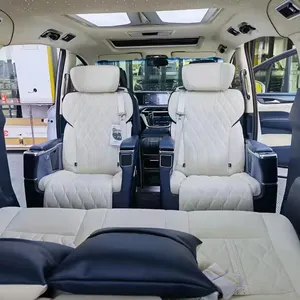 Kursi Mobil Mewah VIP Kulit Elektrik untuk Konversi MPV VAN RV Sprinter Karnaval Ekspres Hiace Vario Alphard