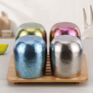 Tazza da Esterno in Titanio Puro Ultraleggera a Forma di Uovo, Bicchiere per <span class=keywords><strong>Acqua</strong></span> Tai, Bicchiere per Whisky a Strato Singolo in Cristallo di Ghiaccio - Product Image 5