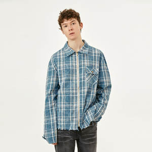 <span class=keywords><strong>Chemise</strong></span> à <span class=keywords><strong>carreaux</strong></span> de haute qualité <span class=keywords><strong>Chemise</strong></span> pour homme <span class=keywords><strong>Chemise</strong></span> pour adolescent Style rétro - Product Image 3