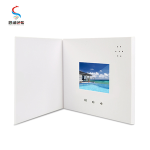 lizado de embalaje cosméticos cuidado de la piel productos folleto de Video Reproducción automática pantalla LCD Cajas de Regalo - Product Image 5
