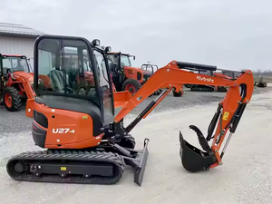 Kubota utilizó la mini oruga de la rueda del excavador de la nueva condición del peso de funcionamiento de 8 toneladas del motor PLC del accesorio del cubo de la nueva condición - Product Image 5