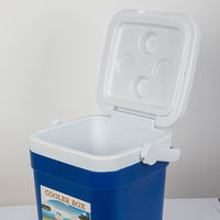 Refroidisseur de boissons pour événements extérieurs avec porte-gobelets supérieur et boîte de rangement, pour grossistes, conteneur de refroidissement, commande d'importation en gros