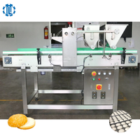 Machine à étaler la pâte et à saupoudrer le sésame et les flocons d'avoine, haute performance, compatible pour la garniture de pizzas, tortillas et pains.