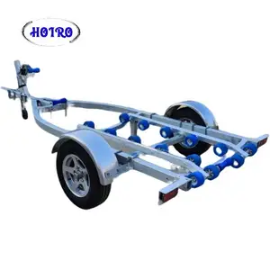 14ft wobbly rollers jet ski trailer aluminum with VIN and DOT