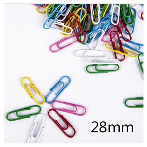 Văn Phòng Giấy Clip Giá Rẻ Thép Giấy Bookmark Vinyl Tráng 28Mm 33Mm 50Mm Màu Giấy Clip Cho Văn Phòng Và Trường Học - Product Image 2