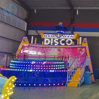 Emozionante Giostre BigJoys Flyer Disco Tagada a Prezzo Conveniente, 6 Posti, per Interni/Esterni, 1 Anno di Garanzia, in Vendita per Parchi Divertimento
