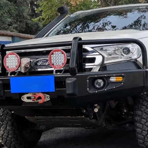 กันชนหน้าเหล็กสำหรับ <span class=keywords><strong>Ford</strong></span> <span class=keywords><strong>Everest</strong></span> 4x4 พร้อมช่องใส่ไฟตัดหมอก LED DRL ในตัว <span class=keywords><strong>ราคา</strong></span>โรงงาน ขายส่ง - Product Image 4