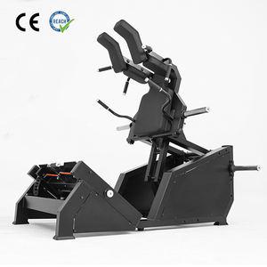 เครื่องแฮ็คสควอทสำหรับออกกำลังกายขา บริหารต้นขา สะโพก สร้างรูปตัววี อุปกรณ์ฟิตเนสสำหรับสควอทแบบเฉียง - Product Image 1