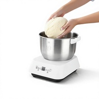 Robot Pétrin Domestique Entièrement Automatique Multifonctionnel, Mélangeur Compact de Cuisine Intelligent avec Fermentation à Température Constante